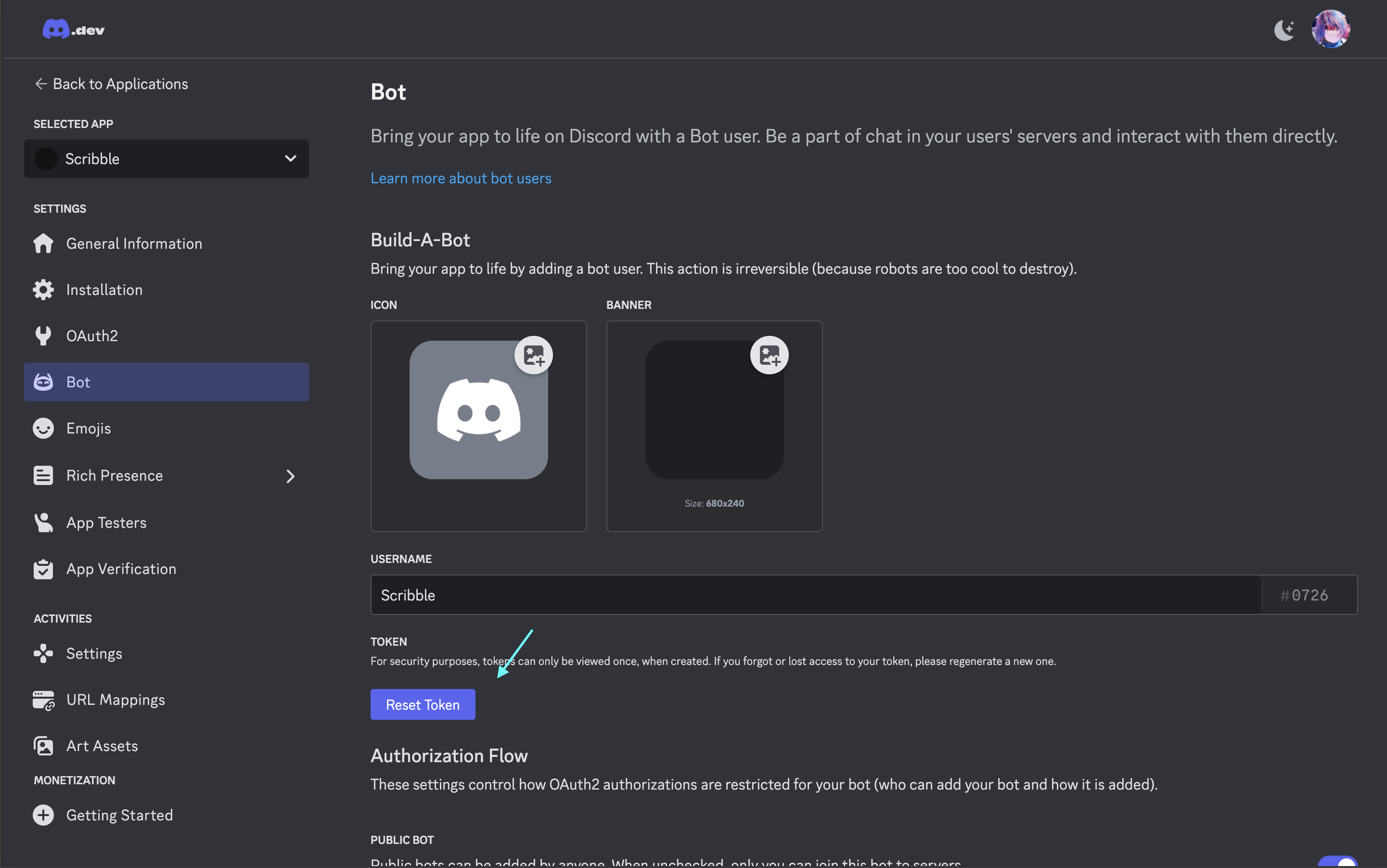 Discord Bot Token